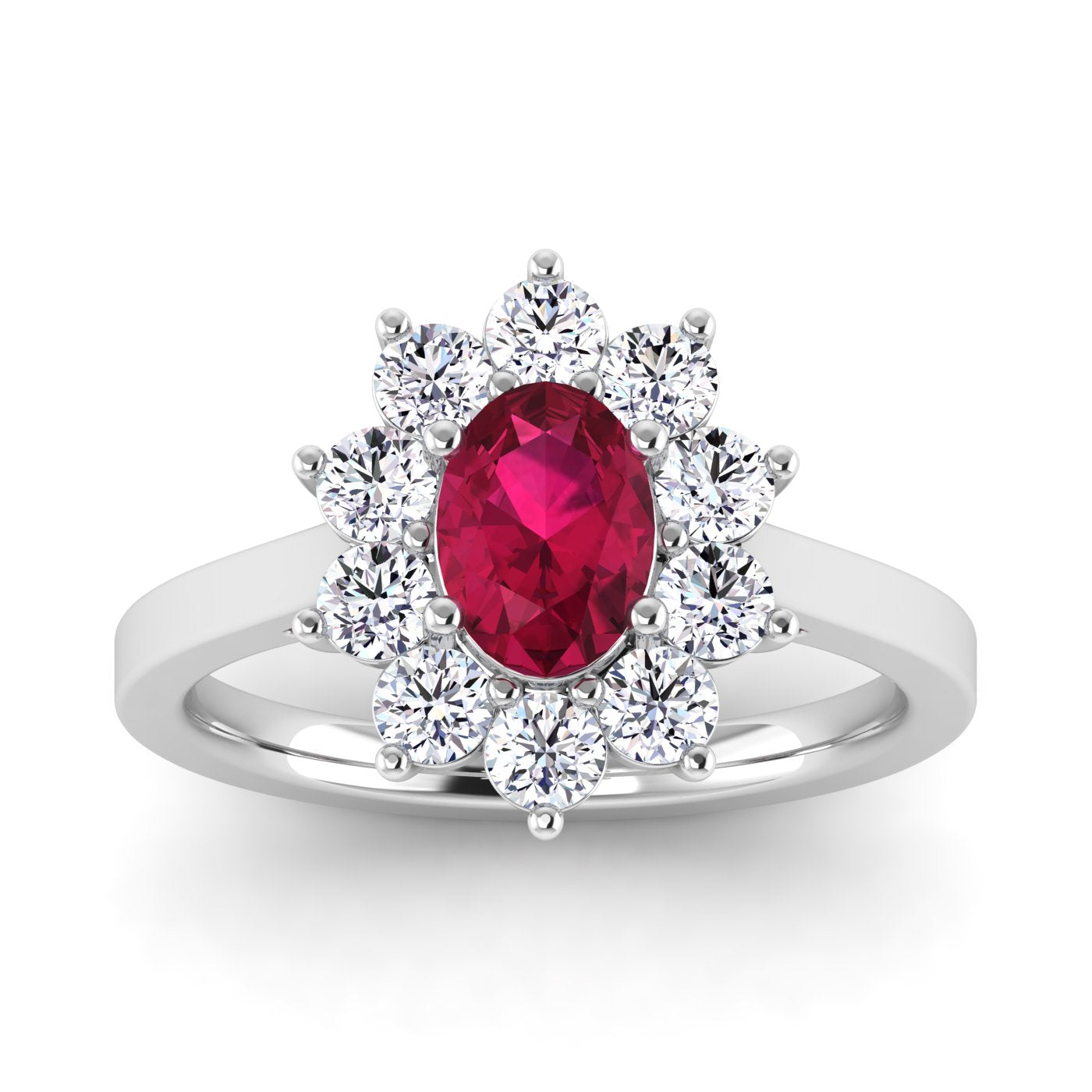 White Gold, Lab created diamonds